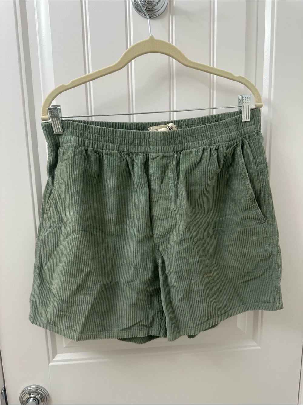 Madewell Olive Green Corduroy Men's Shorts